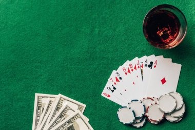 Live dealer studio with table layout and camera view